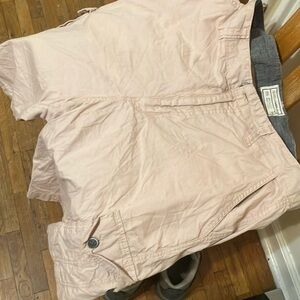 Light Pink Casual Shorts